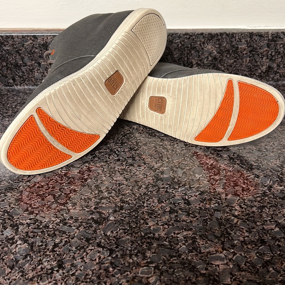 CLAE casual, dark gray canvas/Strayhorn Textile sneakers - Picture 3 of 9